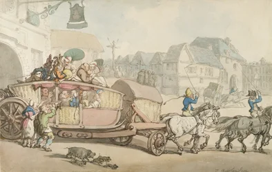 De diligence van Parijs